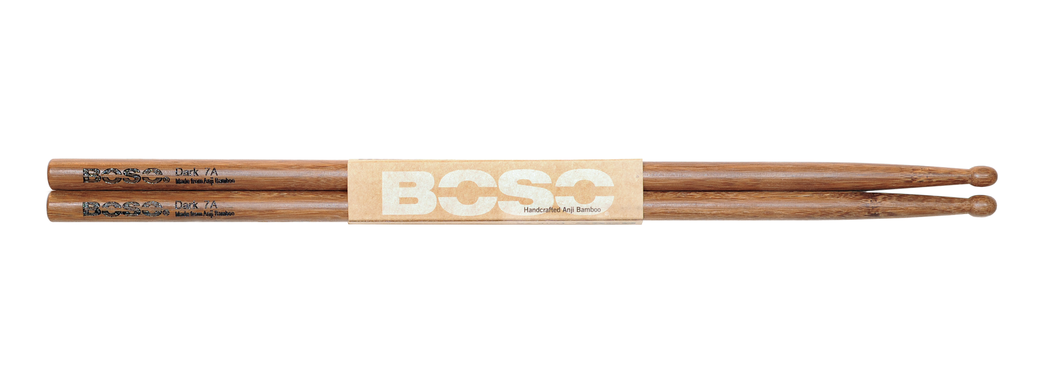 Boso Bamboo Drumsticks - Dark 7A